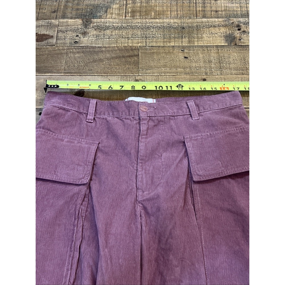 BDG Urban Outfitters Jeans Women 32 (34)Baggy High Rise Corduroy Light Plum Flaw - Picture 9 of 12